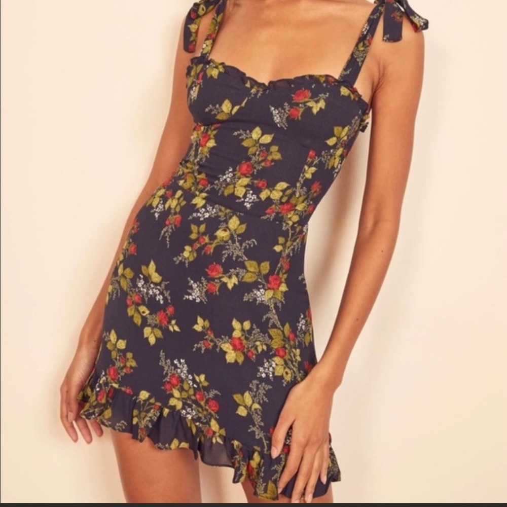 Never worn reformation Christine dress
